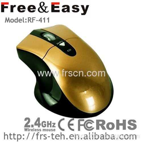 Rf-411 Hot Models Of 2.4ghz Wireless Usb Mouse In High Quality